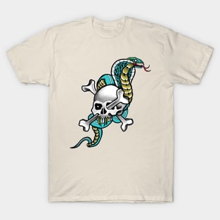 snake and skull T-Shirt